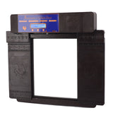 Automatic Chicken Coop Door Remote Control Light Sensing Timer Setting Auto Coop Door Opener Dark Brown