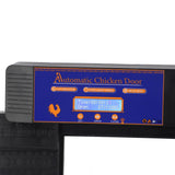 Automatic Chicken Coop Door Electric Double Door Auto Chicken Door Opener with Low Battery Reminder