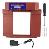 Automatic Chicken Coop Door Electric Double Door Auto Chicken Door Opener with Low Battery Reminder