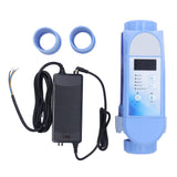 Pool Chlorinator System Automatic Self Adapting Operation Salt Water Pool Chlorine Generator for Swimming Pool 100‑240V EC Pro 12 In Australia - Darrahopens