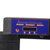 Automatic Chicken Coop Door Opener Anti Pinch IP45 Waterproof Solar Powered Poultry Coop Door with Timer Black