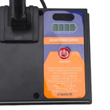 Automatic Chicken Coop Door Opener Anti Pinch IP45 Waterproof Solar Powered Poultry Coop Door with Timer Black
