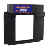 Automatic Chicken Coop Door Opener Anti Pinch IP45 Waterproof Solar Powered Poultry Coop Door with Timer Black