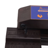 Automatic Chicken Coop Door Opener Anti Pinch IP45 Waterproof Solar Powered Poultry Coop Door with Timer Dark Brown