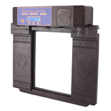 Automatic Chicken Coop Door Opener Anti Pinch IP45 Waterproof Solar Powered Poultry Coop Door with Timer Dark Brown