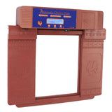 Automatic Chicken Coop Door Opener Anti Pinch IP45 Waterproof Solar Powered Poultry Coop Door with Timer Bronze