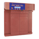 Automatic Chicken Coop Door Opener Anti Pinch IP45 Waterproof Solar Powered Poultry Coop Door with Timer Bronze