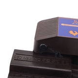Automatic Chicken Coop Door Light Sensor Double Door Anti Pinch Chicken Coop Door Opener with Timer LCD Screen Low Battery Alert Dark Brown