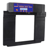 Solar Automatic Chicken Coop Door Professional Infrared Prevents Pinch Multi Modes Auto Coop Door with Timer Light Sensor and Remote Control Black