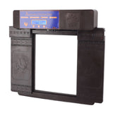 Solar Automatic Chicken Coop Door Professional Infrared Prevents Pinch Multi Modes Auto Coop Door with Timer Light Sensor and Remote Control Dark Brown