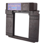 Solar Automatic Chicken Coop Door Professional Infrared Prevents Pinch Multi Modes Auto Coop Door with Timer Light Sensor and Remote Control Dark Brown