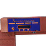 Solar Automatic Chicken Coop Door Professional Infrared Prevents Pinch Multi Modes Auto Coop Door with Timer Light Sensor and Remote Control Bronze
