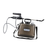 2.1 Gallon Battery Powered Sprayer 2000mAh Battery Electric Sprayer USB Rechargeable Potable Garden Sprayer Grey