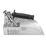 Sand Scoop Heavy Duty Stainless Steel Metal Detector Beach Find Scoop Digging Tool for Beach Underwater Search