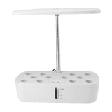 Indoor Garden Hydroponics Growing System 12 Pods Automatic Water Control with LED Light Hydroponic Planter Grower for Home