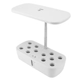 Indoor Garden Hydroponics Growing System 12 Pods Automatic Water Control with LED Light Hydroponic Planter Grower for Home