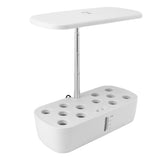 Indoor Garden Hydroponics Growing System 12 Pods Automatic Water Control with LED Light Hydroponic Planter Grower for Home