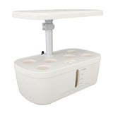 Indoor Garden Hydroponics Growing System 6 Pods Plant Germination Kit with Grow Light Hydrophonic Planter Grower