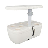 Indoor Garden Hydroponics Growing System 6 Pods Plant Germination Kit with Grow Light Hydrophonic Planter Grower