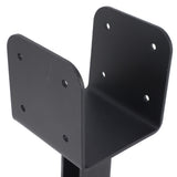 Roof Riser Bracket Steel Stable Rust Proof Roof Mount Pergola Bracket for Gazebo Viewing Platform B