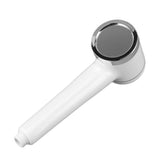 Handheld Shower Head High Pressure Electrolyzed Hydrogen Rich Water Showerhead IPX7 Waterproof Water Saving 200‑300ppb Male Thread G1/2 White