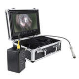 Darrahopens Tools > Industrial Tools > Measuring Tools & Sensors Endoscope Camera 17mm 20M 9 Inch HD Display IP68 Waterproof Borescope Drain Sewer Pipe Inspection Camera with LED Lights for Plumbers AC In Australia - Darrahopens