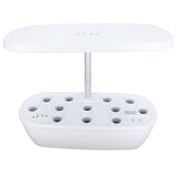 Hydroponics Growing System Indoor Gardening System with LED Grow Light Plants Germination Kit Soilless Cultivation Ideal Gardening Gift 100‑240V White US Plug In Australia - Darrahopens
