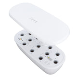 Hydroponics Growing System Indoor Gardening System with LED Grow Light Plants Germination Kit Soilless Cultivation Ideal Gardening Gift 100‑240V White EU Plug