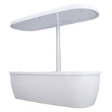 Hydroponics Growing System Indoor Gardening System with LED Grow Light Plants Germination Kit Soilless Cultivation Ideal Gardening Gift 100‑240V White EU Plug