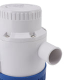 3000GPH Electronic Automatic Bilge Pump Waterproof Quiet Submersible Bilge Pump for Ponds Swimming Pools Spas 12V