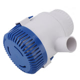 3000GPH Electronic Automatic Bilge Pump Waterproof Quiet Submersible Bilge Pump for Ponds Swimming Pools Spas 24V