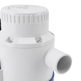 Electric Bilge Pump 3500GPH Waterproof Quiet Automatic Submersible Drain Water Pump for Pool Spa Pond 12V 14A Rated 16A Fuse