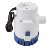 3700 GPH Boat Marine Plumbing Electric Bilge Pump Efficient Low Noise Overheat Prevention 12V