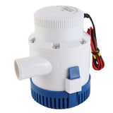 3700 GPH Boat Marine Plumbing Electric Bilge Pump Efficient Low Noise Overheat Prevention 24V