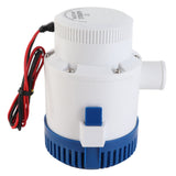 3700 GPH Boat Marine Plumbing Electric Bilge Pump Efficient Low Noise Overheat Prevention 24V