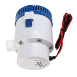 3700 GPH Boat Marine Plumbing Electric Bilge Pump Efficient Low Noise Overheat Prevention 24V
