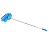 Pool Skimmer Net Length Adjustable Swimming Pool Cleaning Net Professional Easy Assembly Pool Leaf Skimmer Net for Pond Fountains