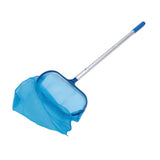 Pool Skimmer Net Length Adjustable Swimming Pool Cleaning Net Professional Easy Assembly Pool Leaf Skimmer Net for Pond Fountains