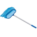 Pool Skimmer Net Length Adjustable Swimming Pool Cleaning Net Professional Easy Assembly Pool Leaf Skimmer Net for Pond Fountains