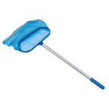 Pool Skimmer Net Length Adjustable Swimming Pool Cleaning Net Professional Easy Assembly Pool Leaf Skimmer Net for Pond Fountains