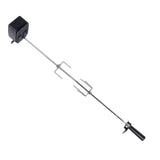 Rotisserie Grill Kit Stable Rotating Motor BBQ Grill Kit 15kg Load Capacity for Backyard Outdoor