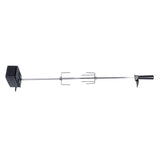 Rotisserie Grill Kit Stable Rotating Motor BBQ Grill Kit 15kg Load Capacity for Backyard Outdoor
