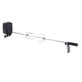 Rotisserie Grill Kit Stable Rotating Motor BBQ Grill Kit 15kg Load Capacity for Backyard Outdoor
