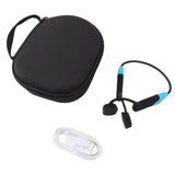 Bone Conduction Swimming Headphones Underwater Headphones IPX8 Waterproof Wireless Bluetooth Open Ear Headphones for Running Cycling