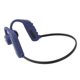 Underwater Waterproof Headphones Professional IP68 Waterproof Bluetooth 5.0 Swimming Headphones for Swimming Running Cycling 16G Memory Blue