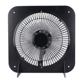 100W Solar Panel Kit Monocrystalline Silicon Solar Panel With 10 Inch Aluminum Alloy Fan Stand for Indoor Pet Houses