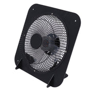 100W Solar Panel Kit Monocrystalline Silicon Solar Panel With 10 Inch Aluminum Alloy Fan Stand for Indoor Pet Houses