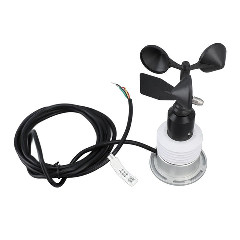 5 in 1 Weather Sensor with Cable Mini Temperature Humidity Wind Speed Direction Air Pressure Weather Meter for Outdoor DC 9 to 30V In Australia - Darrahopens