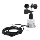 5 in 1 Weather Sensor with Cable Mini Temperature Humidity Wind Speed Direction Air Pressure Weather Meter for Outdoor DC 9 to 30V