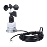 5 in 1 Weather Sensor with Cable Mini Temperature Humidity Wind Speed Direction Air Pressure Weather Meter for Outdoor DC 9 to 30V